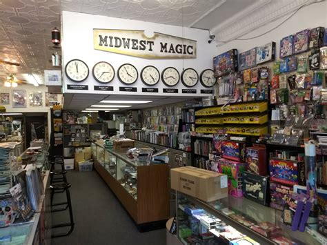 Neighboring magic shops